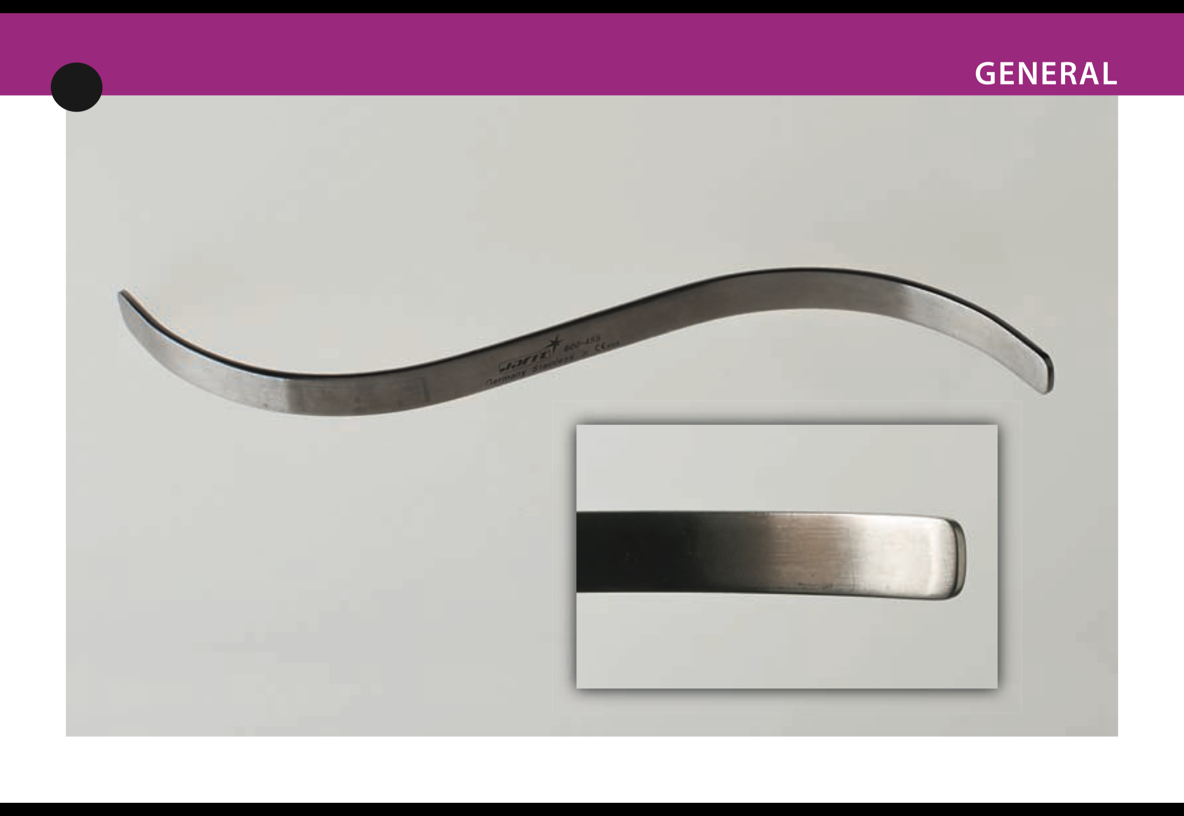 <p>Hasson Retractor, S retractor </p>