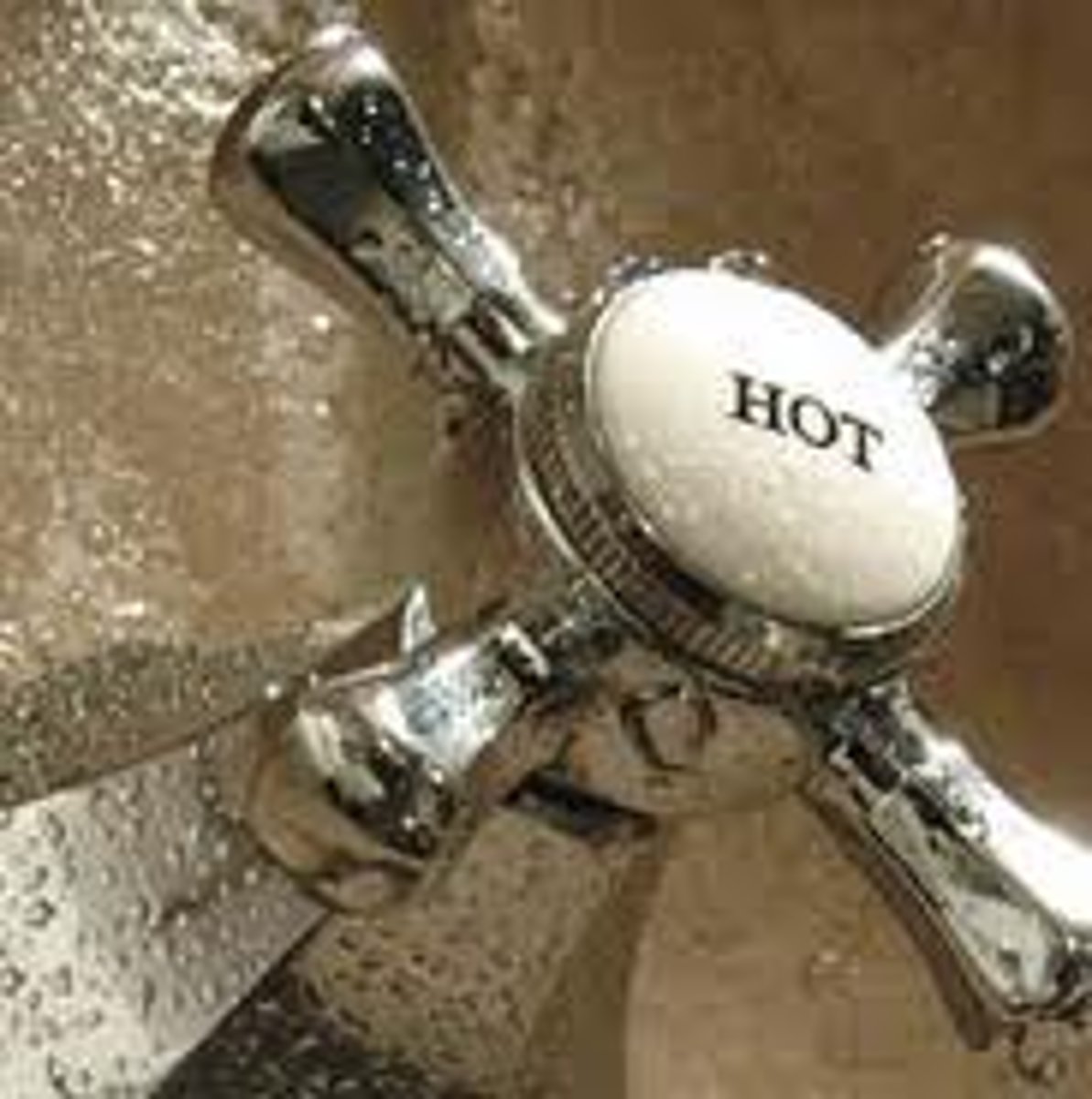 <p>hot water</p>