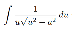 <p>Find the integral.</p>