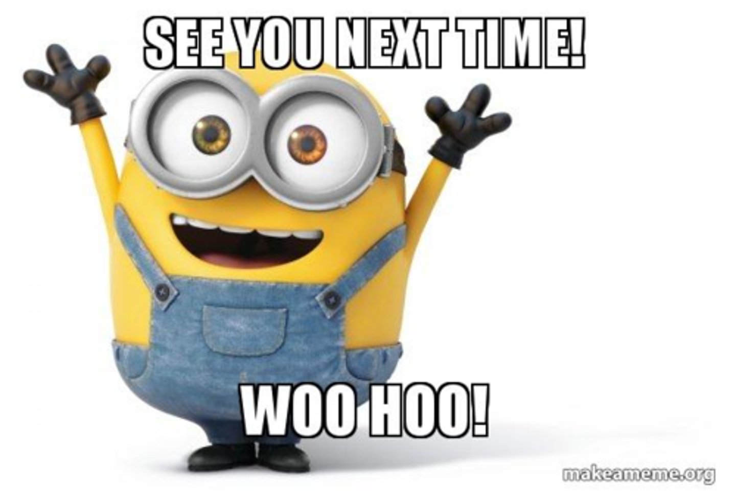 <p>See you next time</p>