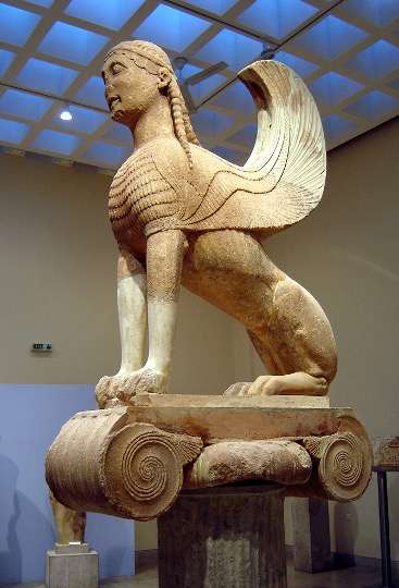 <p><span>Naxian Sphinx from the Sanctuary of Apollo</span></p>