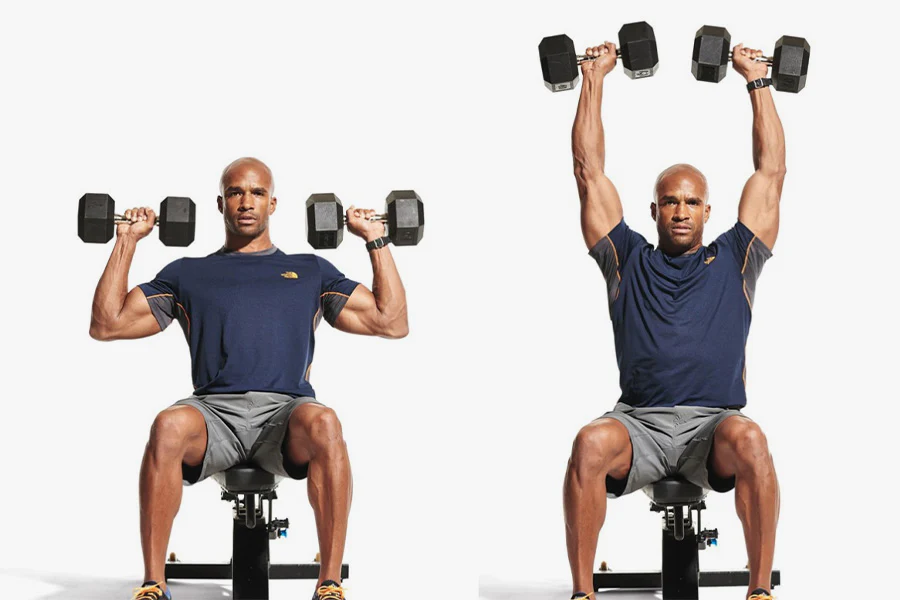 <p>Shoulder press</p>