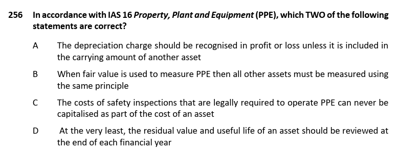 <p>Which two of the following statements are correct?</p>