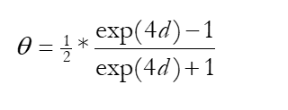 <p>assumes interference</p><ul><li><p>crossover at locus X affects prob of recombination at locus X+d</p><ul><li><p>interference decreases with distance</p></li></ul></li></ul><p></p>