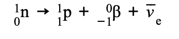 <p><span>Beta-minus decay - Weak interaction - exchange of W<sup>-</sup> boson</span></p><p>β<sup>-&nbsp;</sup>particle (electron) has a negative charge</p><p>During beta-minus decay:</p><ul><li><p>A neutron decays into a proton and a W-&nbsp;boson</p></li><li><p>Then, the W-&nbsp;boson decays into an electron and anti-electron neutrino</p></li></ul><p></p>