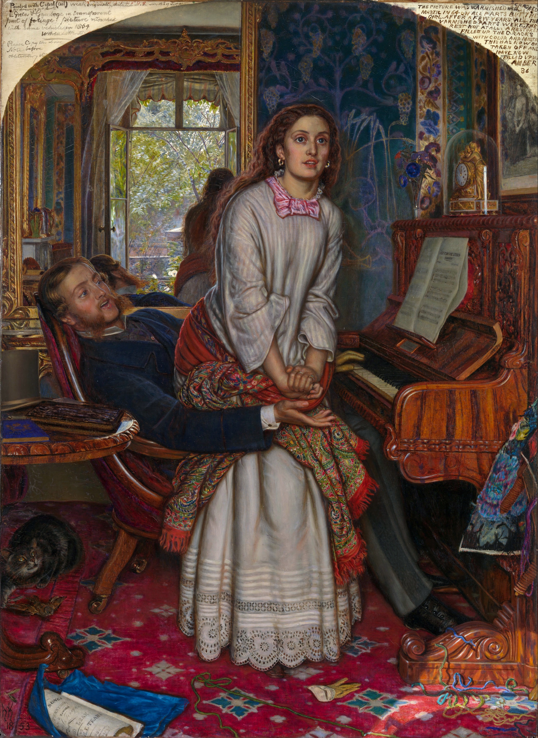 <p>date of art piece</p>