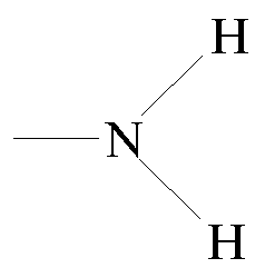 Is a weak base, (Monomer is amines)