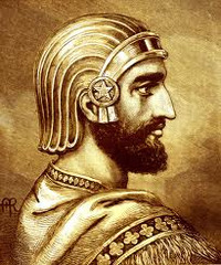 founder of the Persian empire. Persian prince and satrap: leader of the armed conspiracy against his brother King Artaxerxes II
