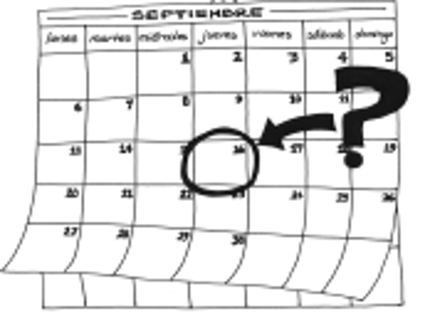 <p>What is the date (today)?</p>