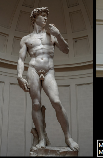 <p>Michealangelo, David</p>