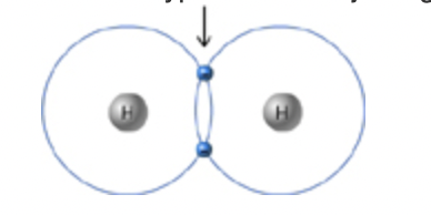 <p>what type of bond is joining the two hydrogen atoms?</p>