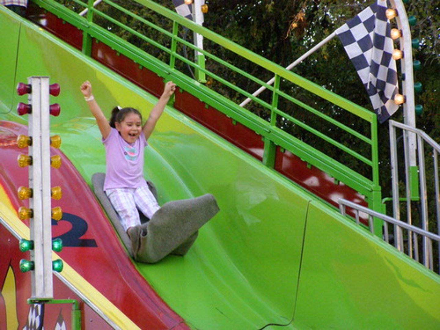 <p>full of unrestrained enthusiasm or joy</p>