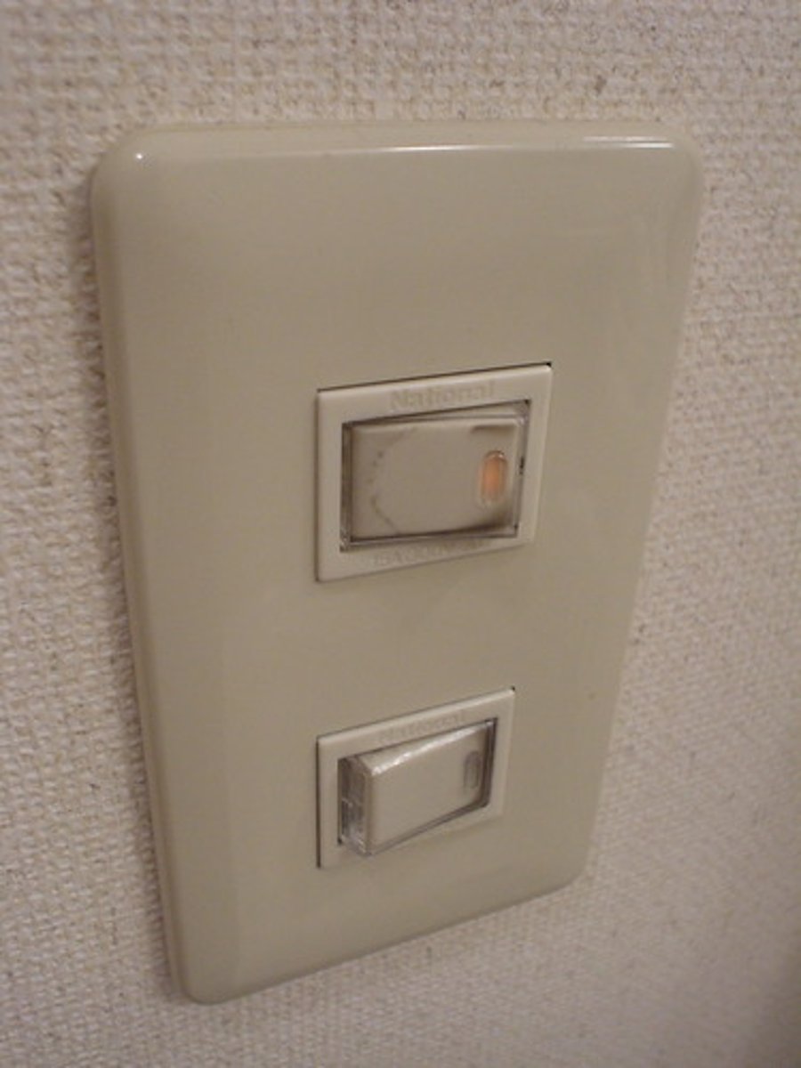 <p>nút công tắc</p>