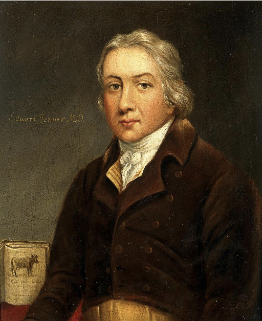 <ul><li><p>Observed milkmaids who got cowpox were protected from smallpox</p></li><li><p>Collected cowpox material from milkmaid Sarah Nelms → injected 8-year-old James Phipps</p></li><li><p>James got mildly sick but recovered</p></li><li><p>Later injected James with smallpox → fully protected, even on repeat exposure</p></li><li><p>Jenner called it <em>vaccination</em> (from “vacca” = cow)</p></li></ul><p></p>