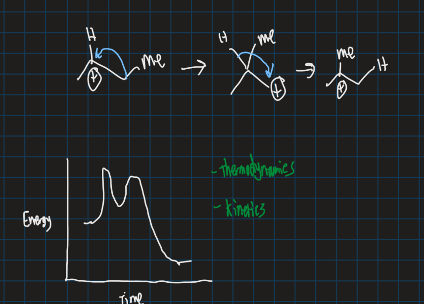 <ul><li><p>Selectivity of rearrangements driven by relative stabilities of carbocations</p></li><li><p>Thermodynamics and kinetics </p></li></ul><p></p>