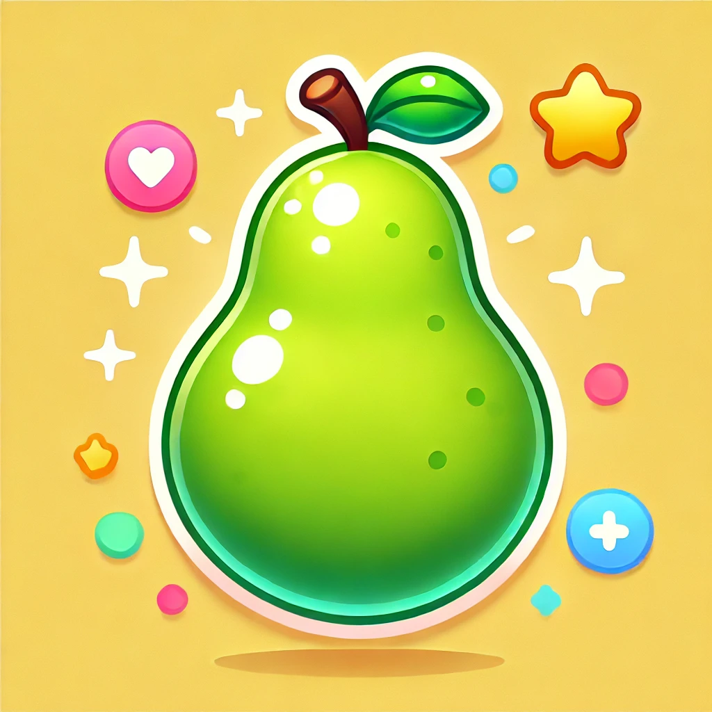 <p>A pear</p>