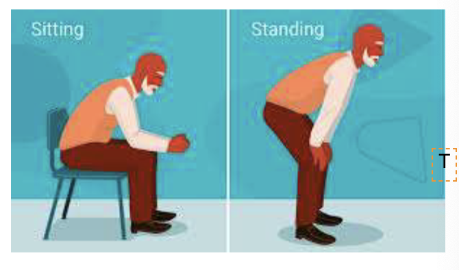 <p><span>It's commonly adopted by individuals experiencing </span>shortness of breath<span> or respiratory distress, as it can help improve breathing</span></p>