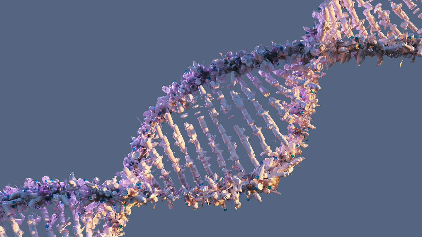 <p>Describe the structure of DNA.</p>