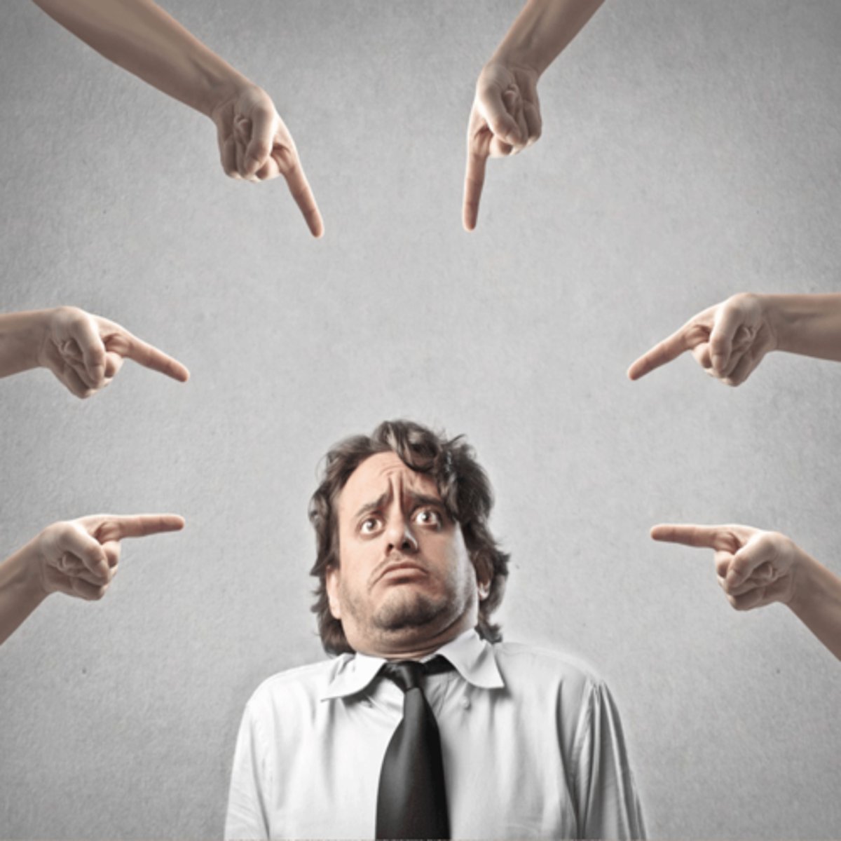 <p>to blame someone else</p>