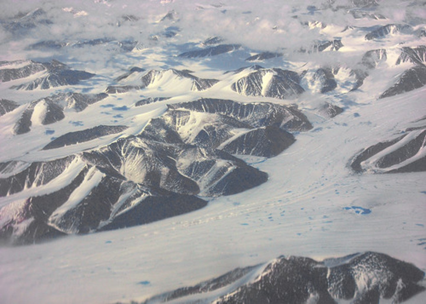 <p>Around the North Pole and the temperature is very cold.</p>