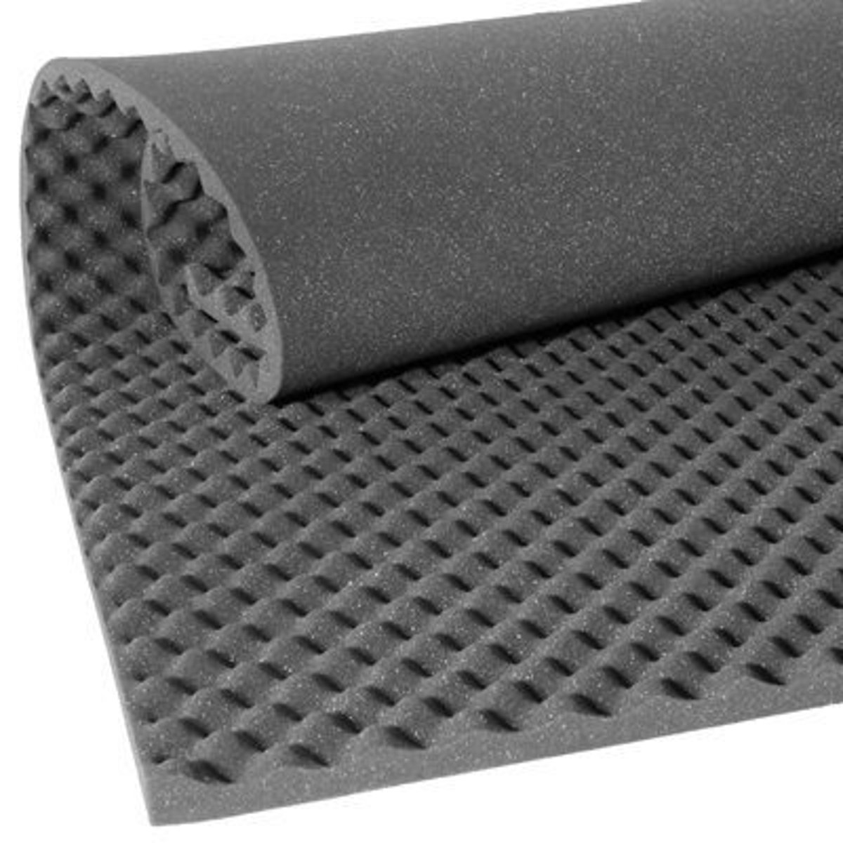 <p>acoustic insulation that trap sounds, an audible form of energy that travels through the air as invisible waves.</p>