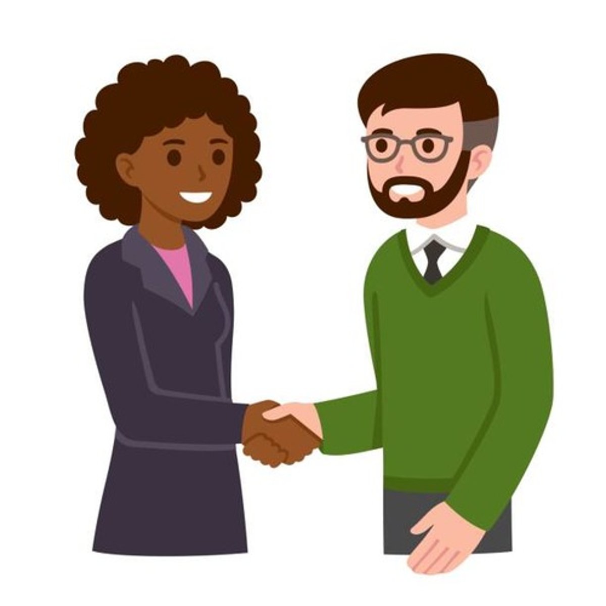 <p>to meet in person</p>