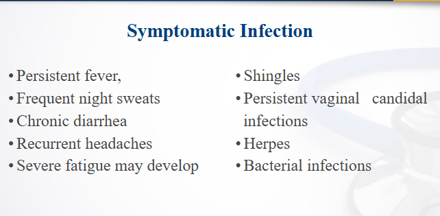 <p>cd4 about 200 </p><p>worse symptoms </p><p>HIV advances to active/aggressive infections</p>