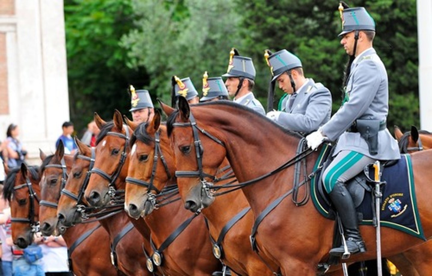 <p>European nations controlled others because of their superior/stronger military.</p>