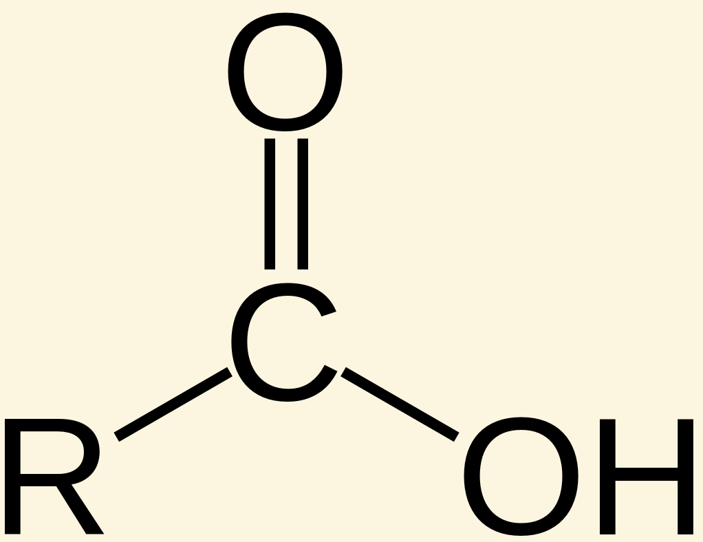 <p>carboxylic acid </p><ul><li><p>they are always terminal groups </p></li></ul><p></p>