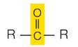 contained carbonyl group in middle of carbon chain, important in energy reactions and in carbohydrates