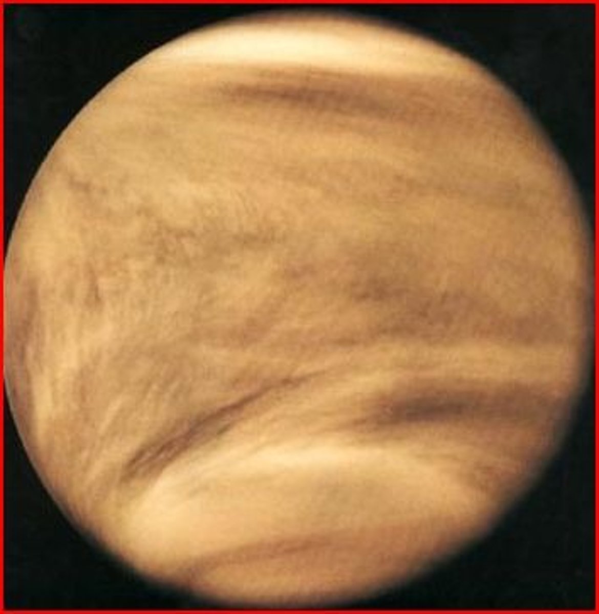 <p>-second from sun</p><p>-nicknamed "the evening star"</p><p>-poisonus fog</p><p>-hottest planet</p><p>-orange in colour</p>