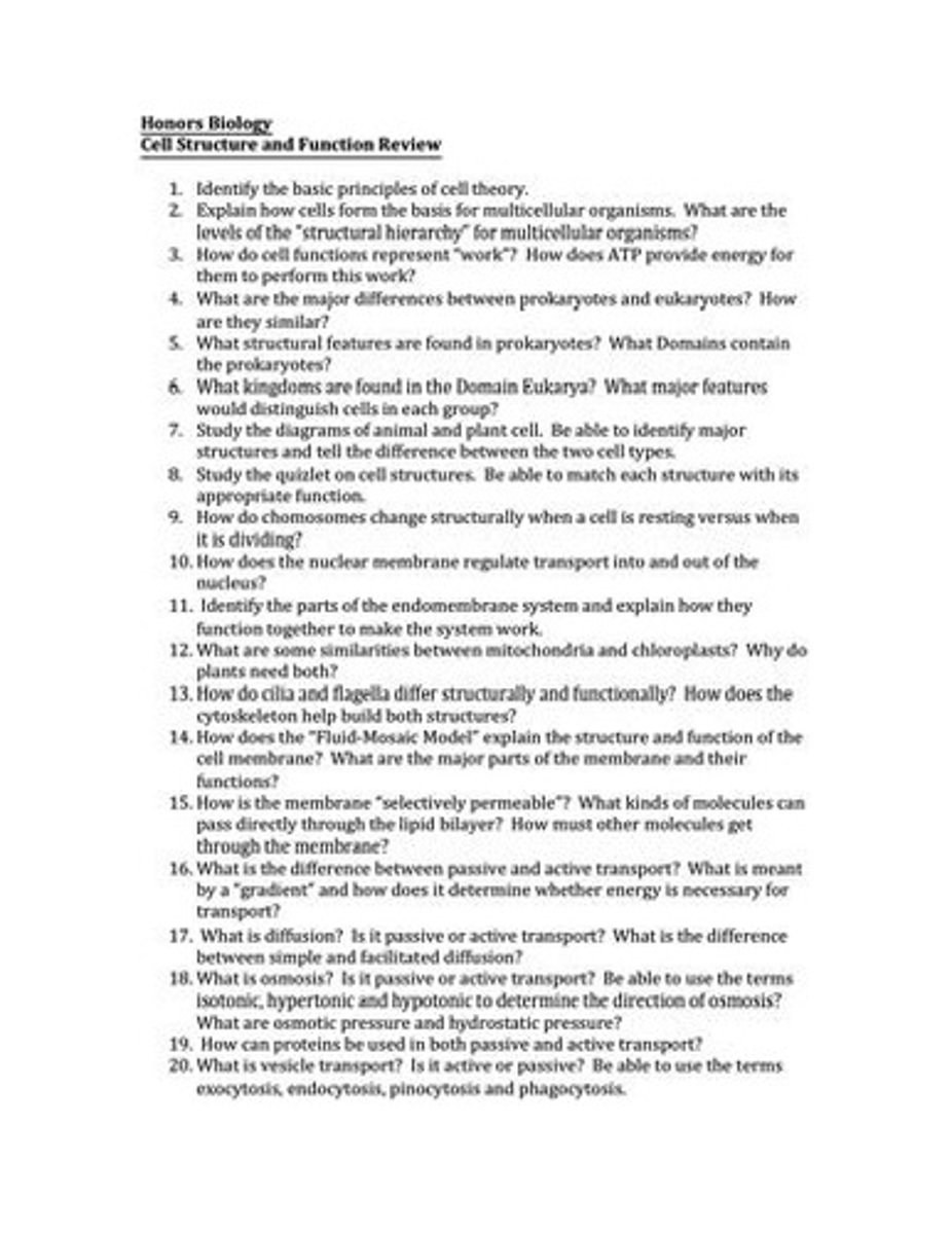 <p>All living organisms are composed of cells.</p>