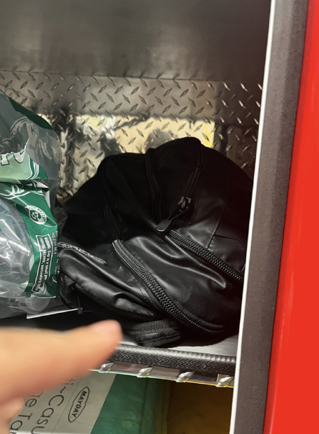 <p>Drivers Side Double Door Cabinet</p>