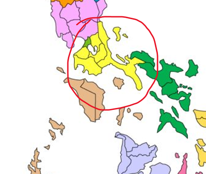 <p>Batangas</p><p>Cavite</p><p>Laguna </p><p>Rizal </p><p>Quezon </p><p></p><p></p>