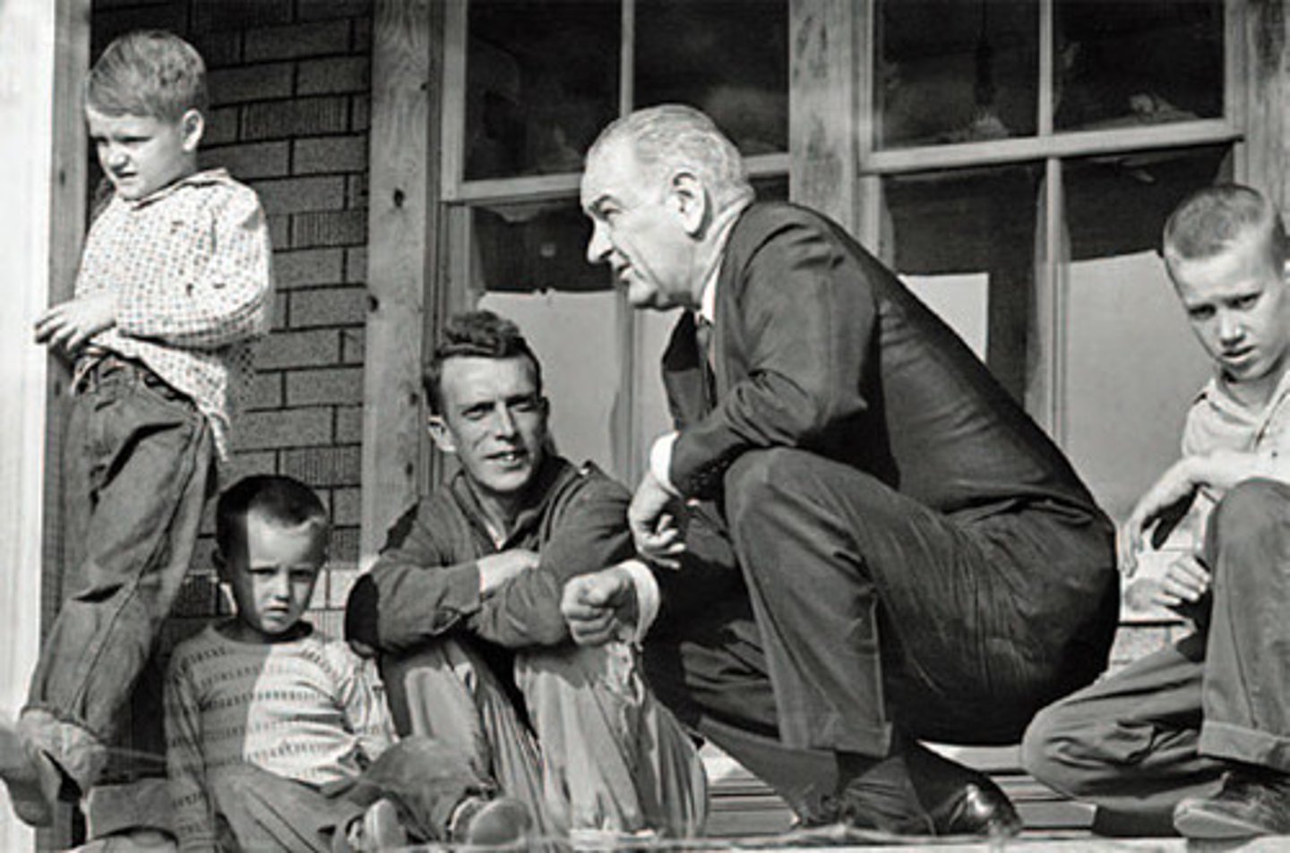 <p>President Lyndon B. Johnson's program in the 1960's to provide greater social services for the poor and elderly</p>