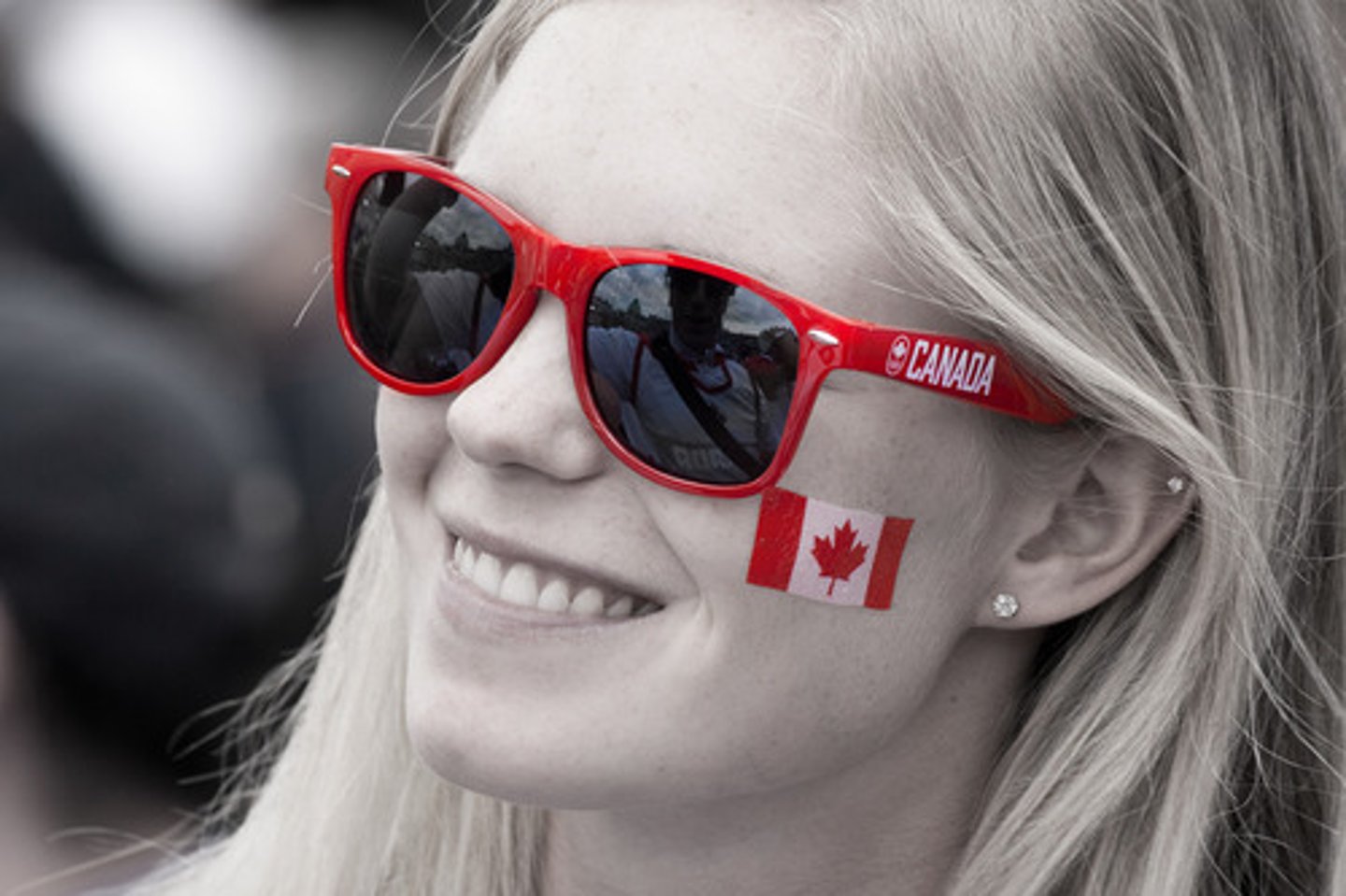 <p>Canadian woman</p>