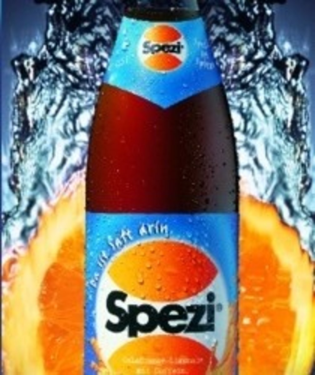 <p>refresco de cola y naranja</p>