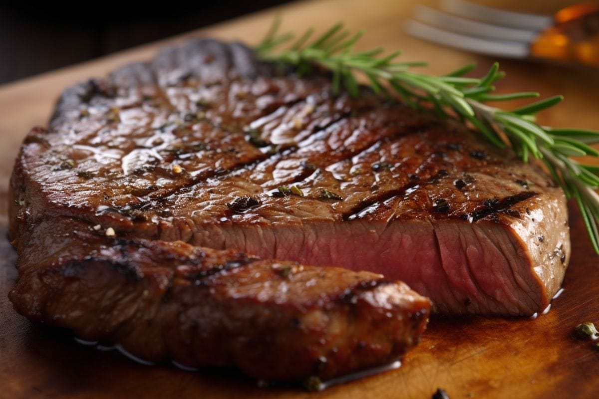 <p><span>a </span>thick<span>, </span>flat<span> </span>piece<span> of </span>meat<span> or </span>fish <span>biftek</span></p>