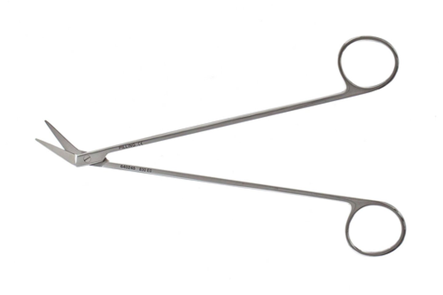 <p>Blades are at an angle for vascular tissues</p>