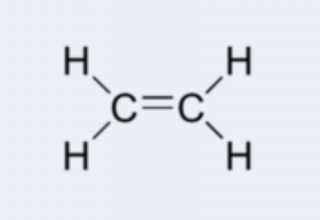 <p>hydrocarbon containing at least one carbon-carbon double bond; examples: ethene (C2H4), propene (C3H6)</p>