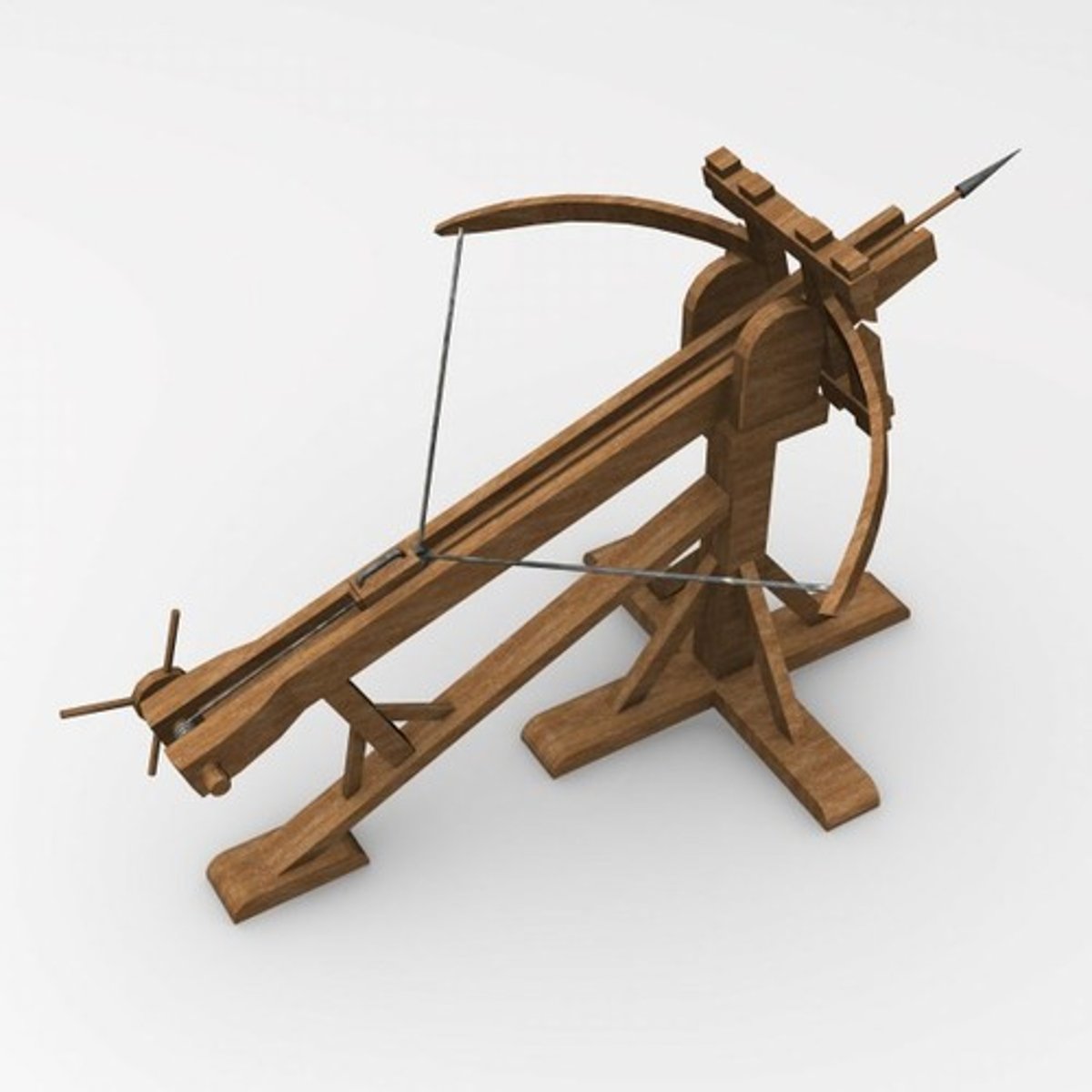 <p>An ancient missile weapon used to launch a large projectile at a distant target.</p>