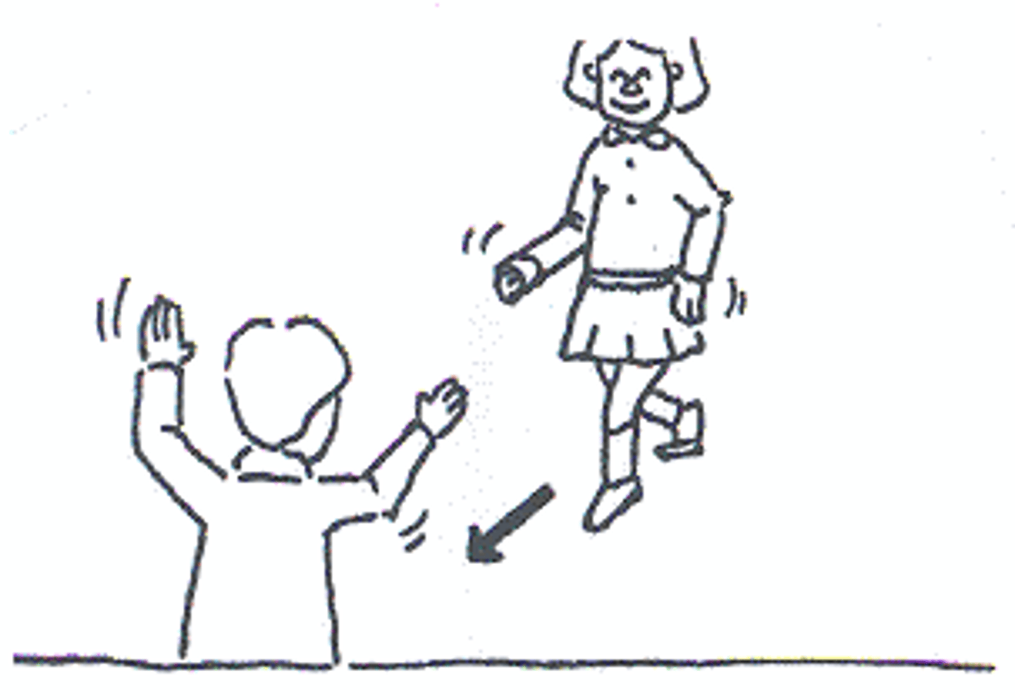 <p>오세요 (Please come)</p>