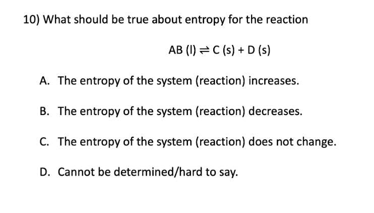 <p>Entropy</p>
