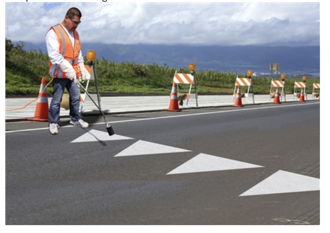 This pavement marking means: 