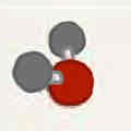 <p>Molecular geometry: Water (H2O)</p>