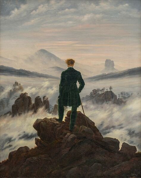<ul><li><p><span>one of the best landscape artists in the Romantic style</span></p></li><li><p><span><strong>Wanderer above a Sea of Fog</strong></span></p></li><li><p><span><strong>The Sea of Ice</strong></span></p></li></ul><p></p>