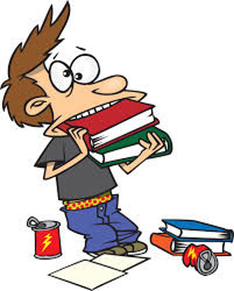 <p>study intensively for a short time (nhồi nhét)</p>