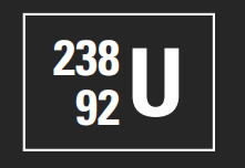 Representing uranium.