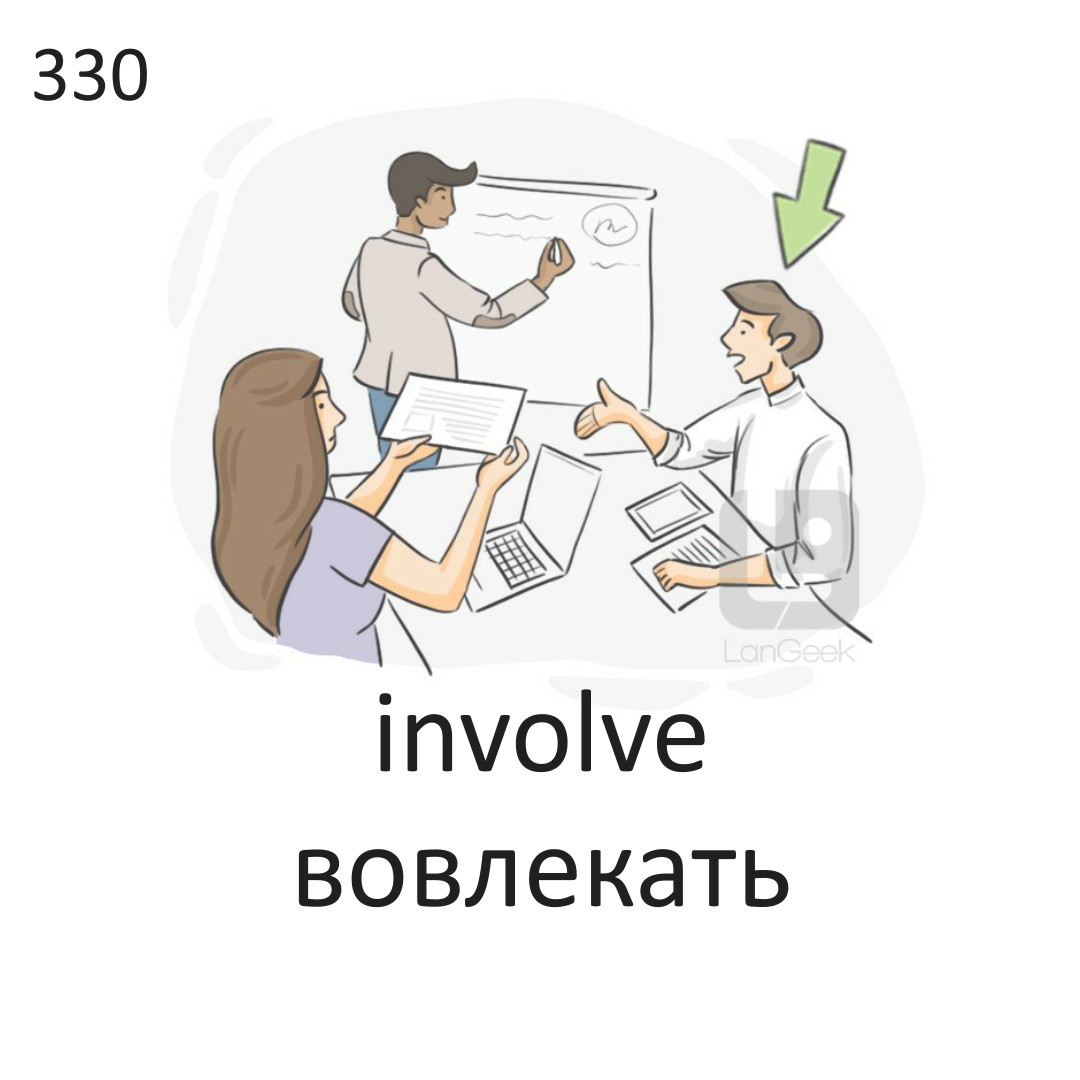 <p>Involve</p>