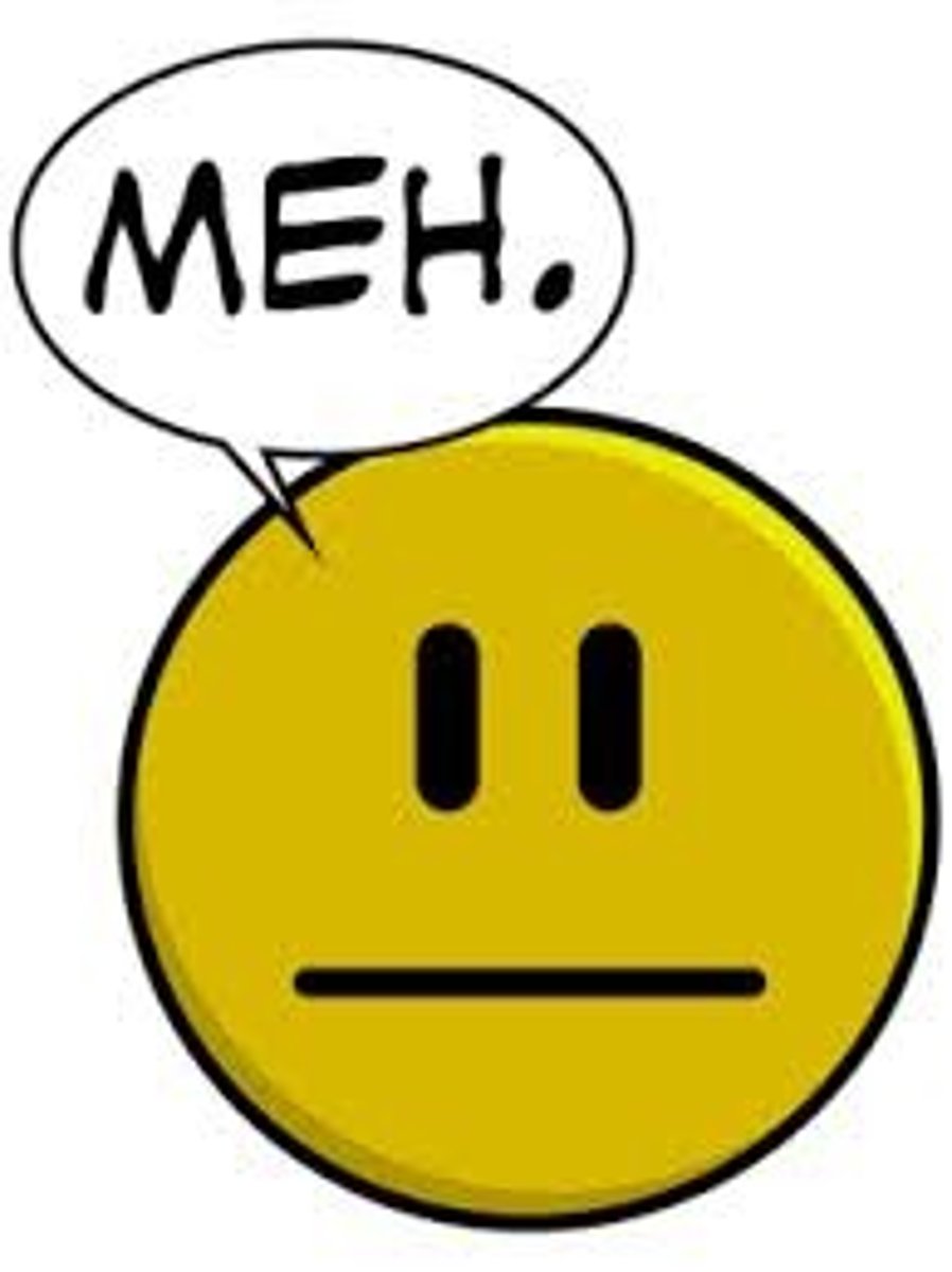 <p>So-so.</p>